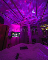 Galaxycove Classic projector bedroom cozy pink tiktok lights stars laser starry night teenager room