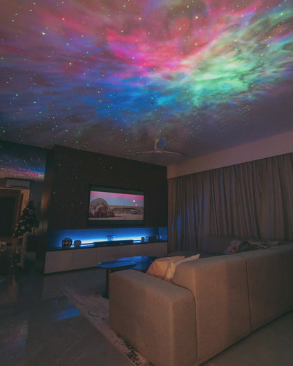 Galaxycove nova projector living room party lights decoration night stars galaxy led rgb lasers