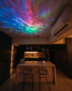 Galaxycove nova projector kitchen events rainbow decoration lights