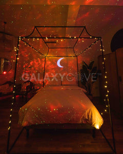 Galaxycove classic projector bedroom orange decoration lights